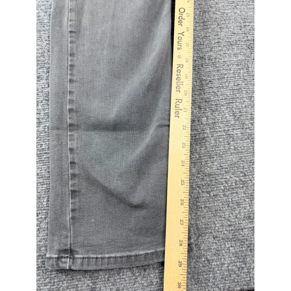 Levis 513 Slim‎ Straight Jeans Mens 36x30 Grey Denim Pants 08513-0786